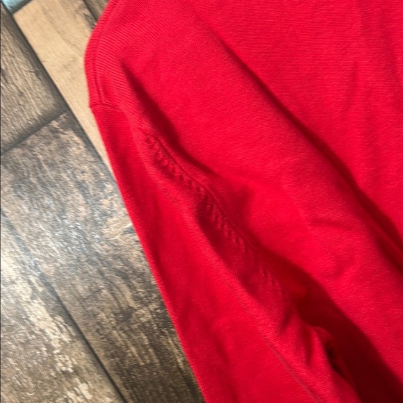 Women’s XL red cotton santa paws Christmas  Sweater - Picture 14 of 15